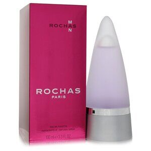 Rochas Man by Rochas Eau De Toilette Spray 3.4 oz